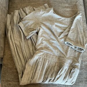 Elegant Gray Women's Dress